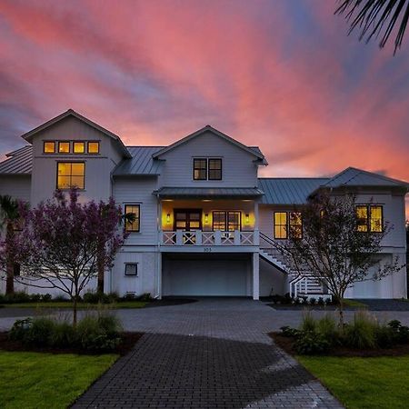 New Waterfront Home With Deep Water Dock ไอล์ออฟปาล์มส์ ภายนอก รูปภาพ
